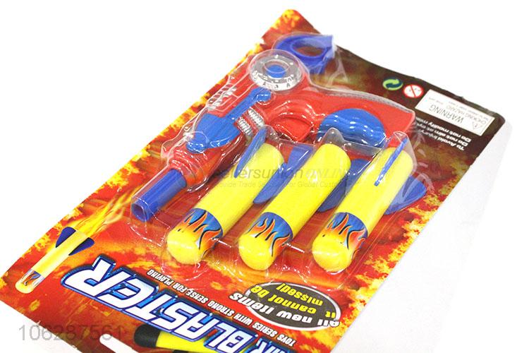 Factory Sell Plastic Shoot Gun Toy With Soft Bullet