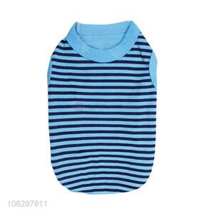 Best Selling Cotton Stripe Coat Fashion Pet Clothes