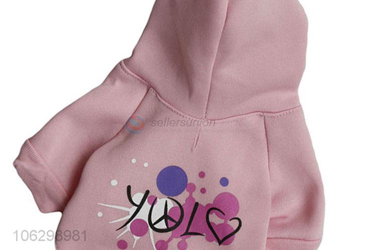 New Arrival Soft Pet Clothes Pet Fleece Hoodie