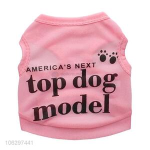 Fashion Design Colorful Cotton Waistcoat For Dog