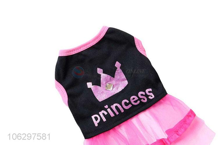 Delicate Design Fashion Cotton Dress For Pet