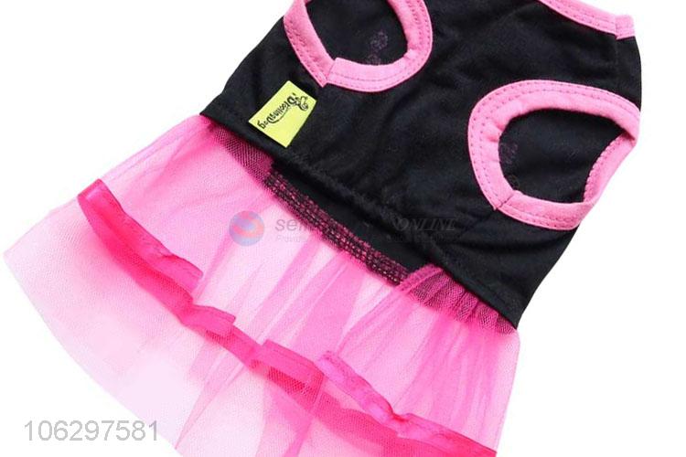 Delicate Design Fashion Cotton Dress For Pet