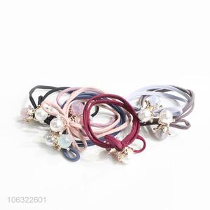 Modern Design Girls Round Elastic Hair Rings