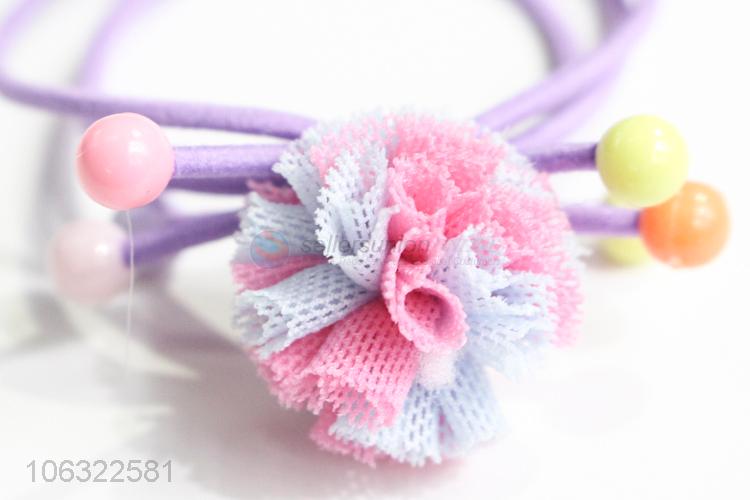 Factory Price Eco-Friendly Nylon Hair Ring For Girls