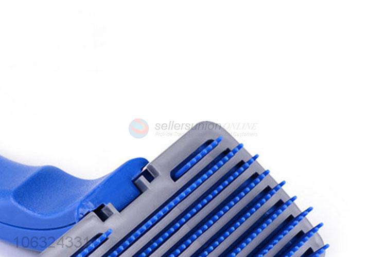 Wholesale Dog Self Cleaning Slicker Deshedding Brush Pet Hair Comb