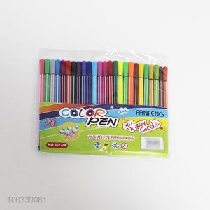 Hot products 24pcs washale watercolor pens for children