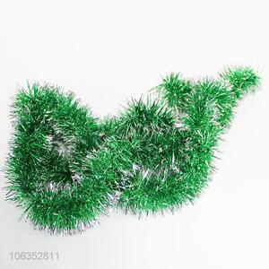 Wholesale christmas hanging decoration glitter tinsel