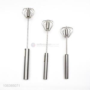 Premium quality kitchenware stainless steel egg beater egg whisk