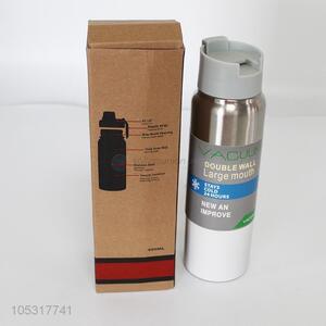 Direct factory sell 900ml double wall large mouth thermos bottle