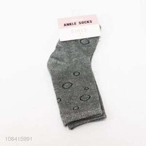 China factory customized kids girls winter cotton socks