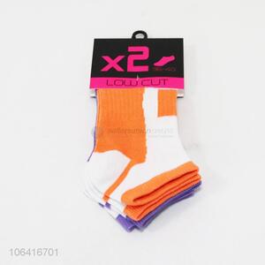 Promotional fashion breathable women ankle socks for sports