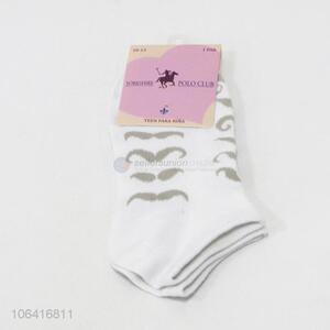 Hot selling stylish women polyester ankle socks