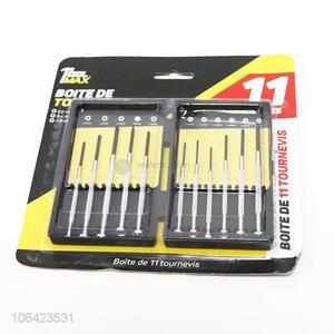 Credible quality 11pcs clock repair tool screwdriver set