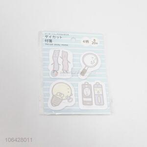 Low price sitcky notes cartoon memo pads wholesale