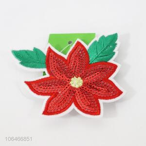 Contracted Design Flowers Shaped Embroidery Cloth Patch