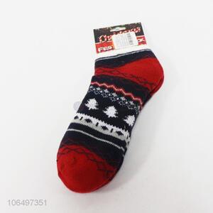 High sales ladies knitted fluffy winter warm socks