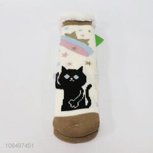 Wholesale women winter cute cartoon indoor floor socks