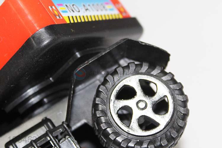 promotional plastic engineering vehicles inertial car for kids