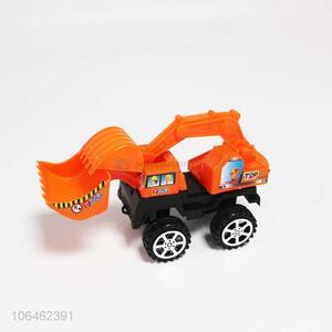 Wholesale plastic cartoon friction engineering vehicle toys