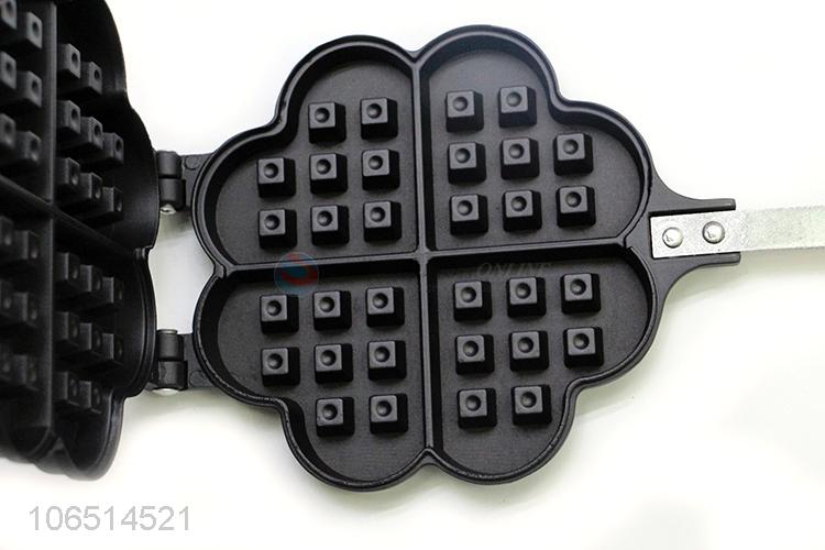 Competitive price cast iron bubble egg waffle maker egg pan