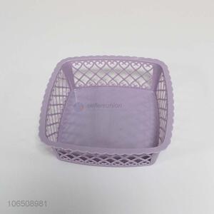 Best quality household hollowed-out plastic vegetable/fruit basket