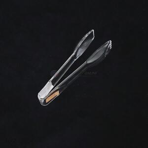 Hot sale durable transparent plastic bread tong food tong