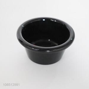 High quality food grade black sauce bowl for kitchenware