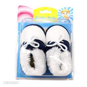 Best Price Add Plush Warm Baby Winter Soft Sole Cotton Baby Shoes