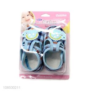 Good Sale Check Pattern Cute Baby Shoes Thin Shoe