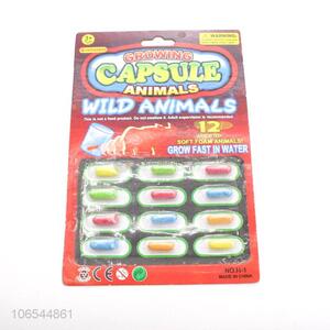 Fashion Growing Sponge Wild Animals Magic Grow Capsule