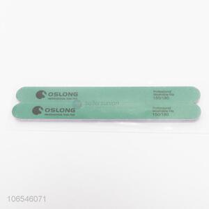 Wholesale professional manicure tool 150/180 double side disposable nail file