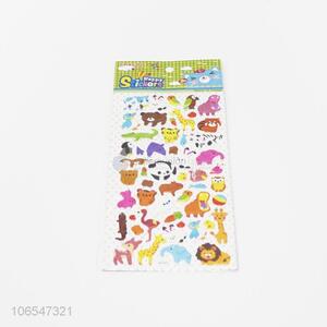 New product cute cartoon animal shaped decorative sticker