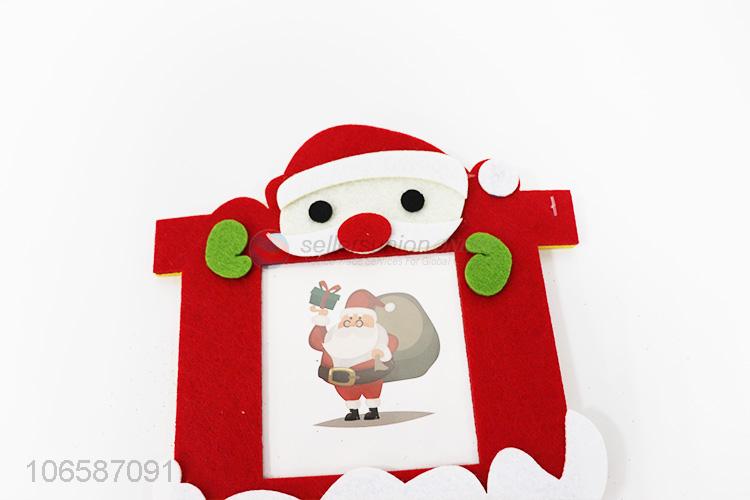 Good quality Christmas decoration felt fabric photo frames