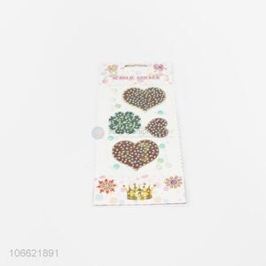 Hot selling decorative pearl sticker for smart phones