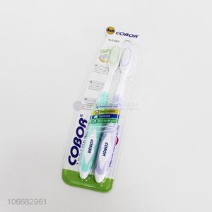 High Quality 2 Pieces Plastic Toothbrush