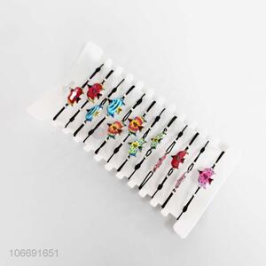 Premium quality 12pcs girls cute tropical fish design bracelet