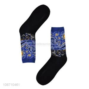 Best Sale Mid-Calf Length Sock Fashion Men Cotton Socks