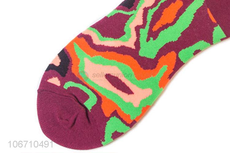 New Design Comfortable Cotton Mid-Calf Length Sock For Men