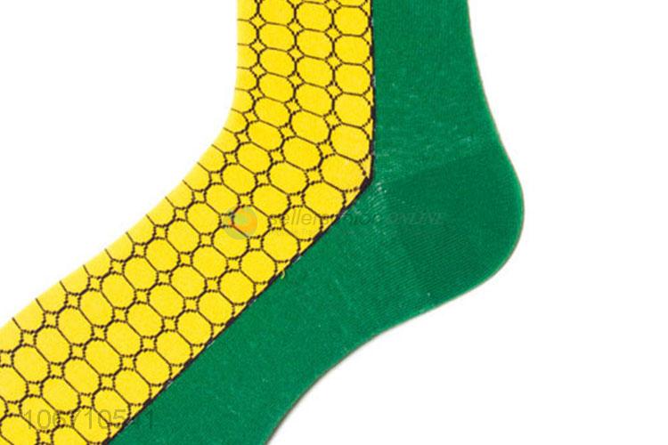 New Design Comfortable Men Socks Fashion Mid-Calf Dress Socks