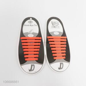 Good Quality Fashion 8+8 Silicone Shoe Lace