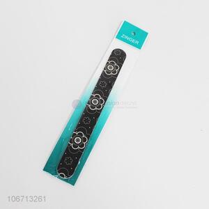 China supplier flower printed sandpaper nail file