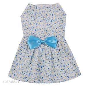 New Product Dog Apparel Pet Clothes Princess Style Pet Bow-Tie Skirt