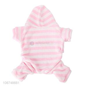 New Arrival Soft Pet Clothes Pet Coral Fleece Hoodie Clothes