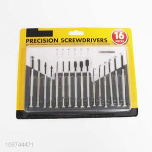 Premium quality 16pcs stainless steel watch clock repair screwdriver set