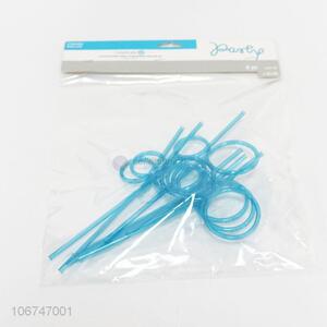 Hot Selling 6 Pieces Creative Modelling Straw