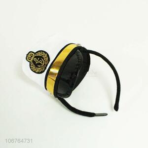 Custom Navy Captain's Hat Decorative Hair Clasp