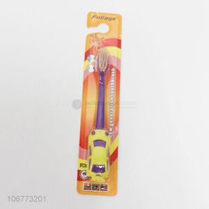 New style cute cartoon car children kids soft toothbrush