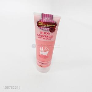 Hot selling rose whitening bath salt body massage cream