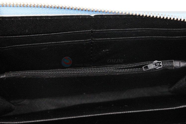 Wholesale Ladies PU Leather Purse Best Zipper Wallet