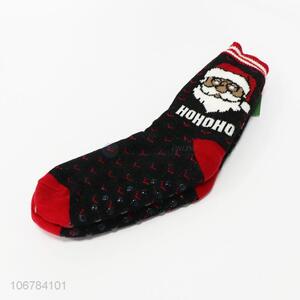 Suitable price ladies winter warm non-slip floor socks